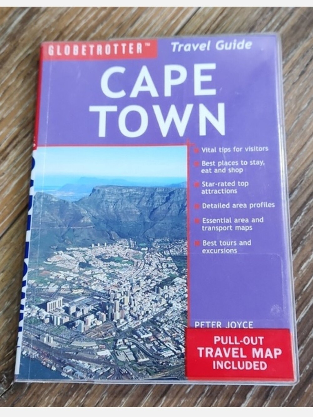Cape Town South Africa Travel Guide Book & Big Map Peter Joyce